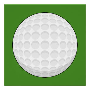 Póster Ball de golf