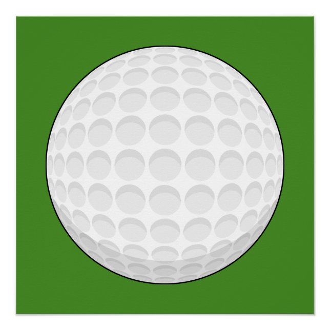 Póster Ball de golf (Anverso)
