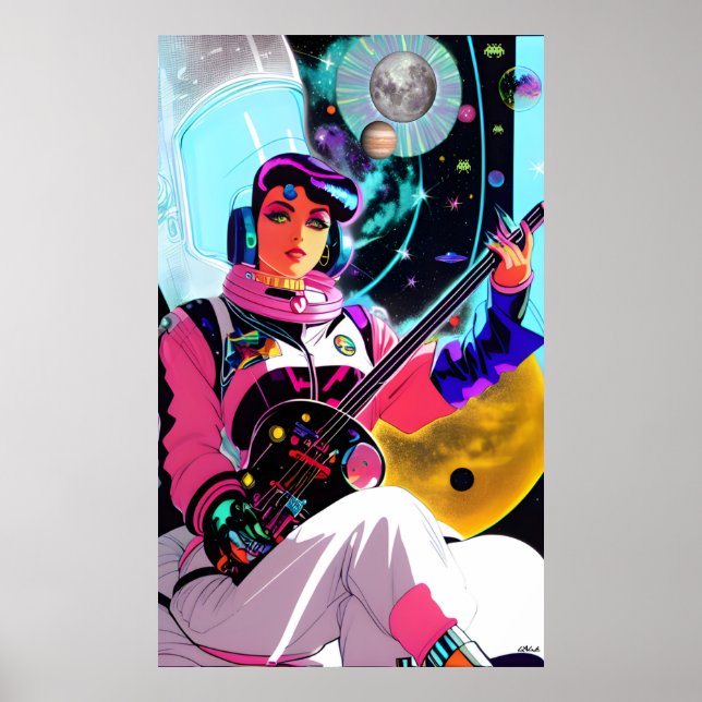 Póster Ballad of the Star Frontiers (Frente)