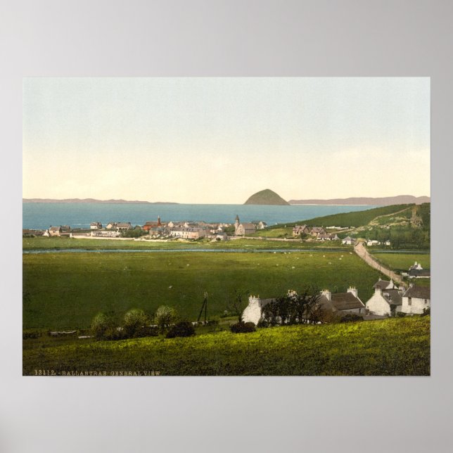 Póster Ballantrae, Ayr, Escocia (Frente)