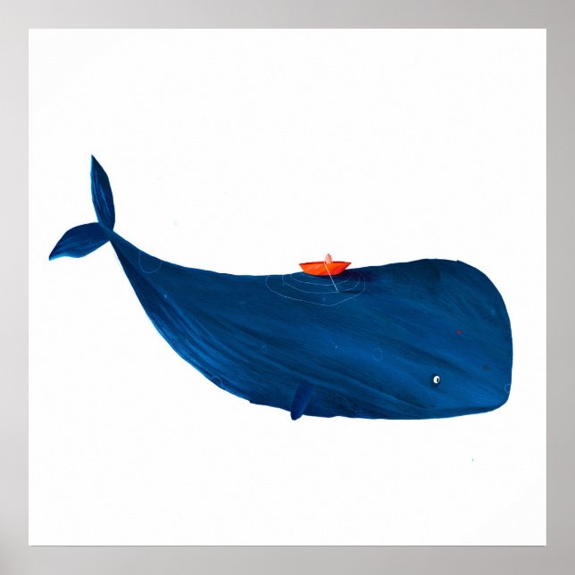 Póster Ballena (Frente)
