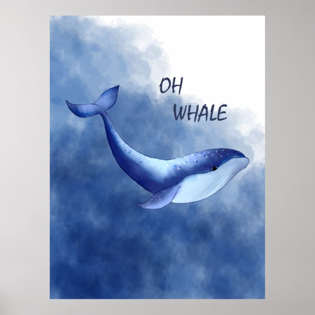 Póster Ballena (Frente)