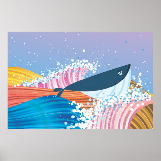 Póster Ballena