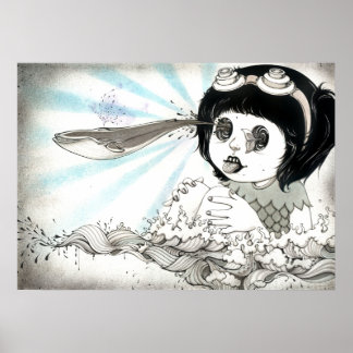 Póster "Ballena" Yan Wei | 闫 威