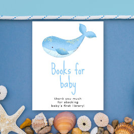 Póster Ballenas acuáticas - Libros para bebés