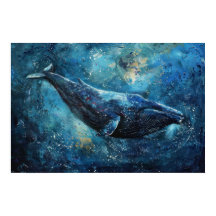 Ballenas azules nadando en el mar Pequeño