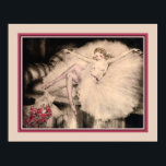 Póster "Ballerina" Art Deco de Louis Icart<br><div class="desc">Impresión Art Déco de los años 30 por Louis Icart-Ballerina. 11x14 mostrado aquí. Disponible en otros tamaños,  así como en lienzo.</div>