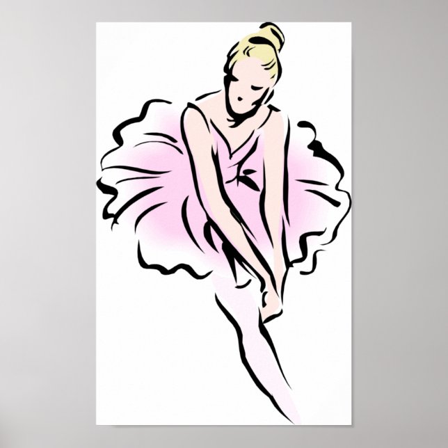 Póster Ballerina, bailadora (Frente)