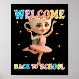 Póster Ballerina Cappuccina Italian Brainrot Bienvenido d