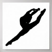 Ballerina Dancer Poster