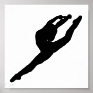 Póster Ballerina Dancer Poster