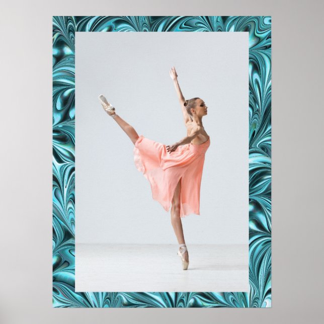 Póster Ballerina elegante - SRF (Frente)