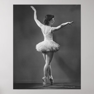 Póster Ballerina in Tutu