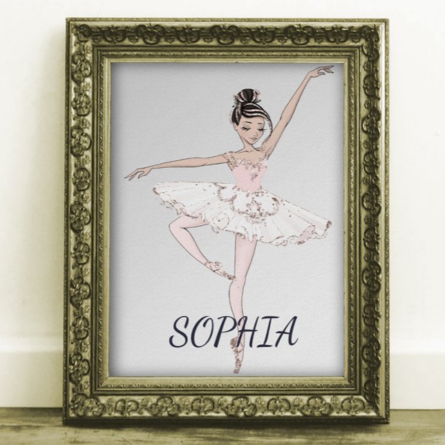 Póster Ballerina Pink Personal Silver Dark Hair (Subido por el creador)