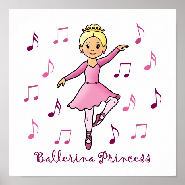 Póster Ballerina Princess (Frente)
