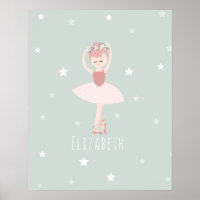 Ballerina Stars Baby Girl Nursery
