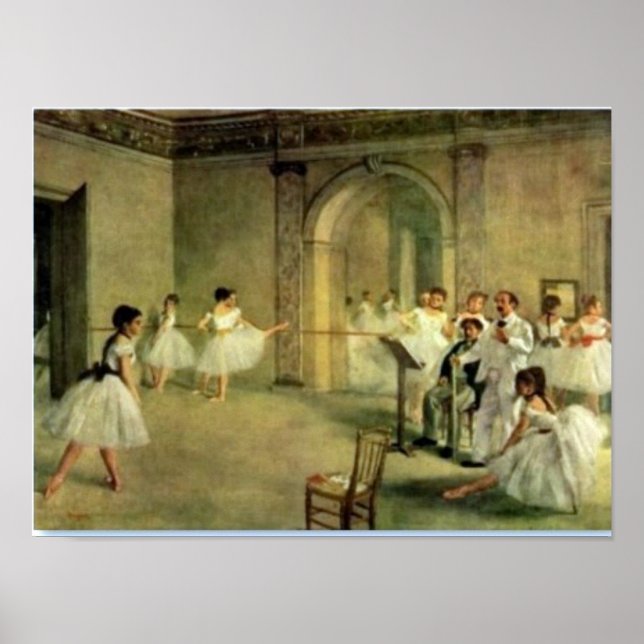 Póster Ballerinas de Edgar Degas (Frente)