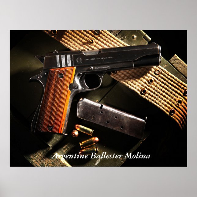 Póster Ballester Molina de Argentina (Frente)