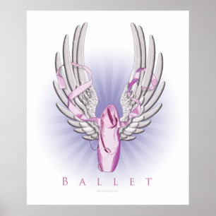 Póster Ballet alado (Baile)