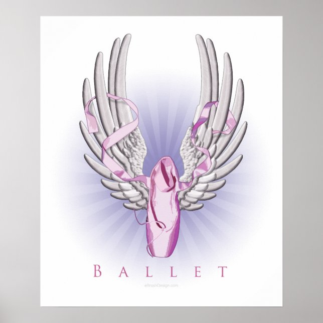 Póster Ballet alado (Baile) (Frente)