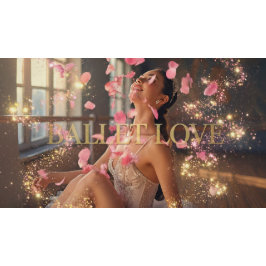 PÓSTER BALLET - AMO EL BALLET