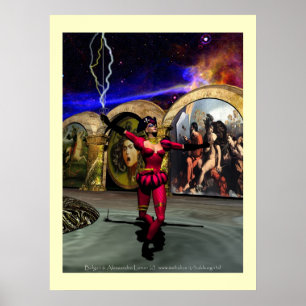 Póster BALLET ANDROIDE, Ciencia Ficción