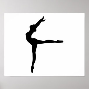 Póster Ballet Ballerina