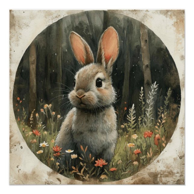 Póster Ballet de Bigotes: Un Poco de Fantasía Bunny (Anverso)