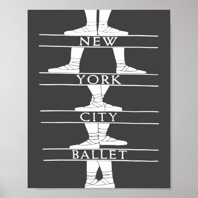 Póster Ballet de la Ciudad de Nueva York Clic (Frente)