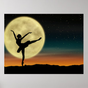 Póster Ballet de luna