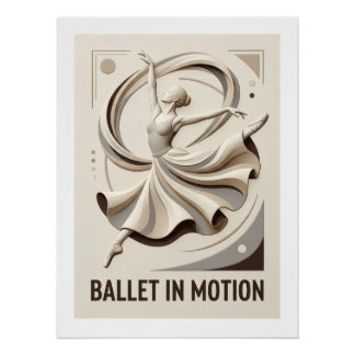 Póster Ballet en Movimiento