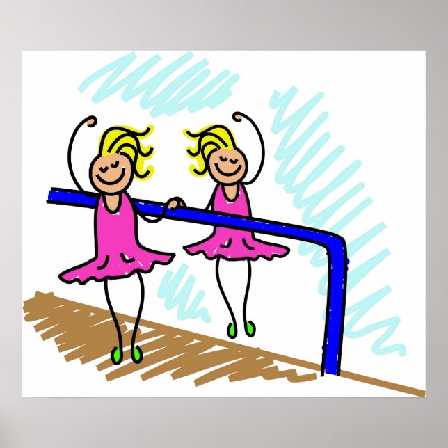 Póster Ballet Kid (Frente)