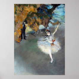 Póster Ballet - l'etoile - Edgar Degas - 1878
