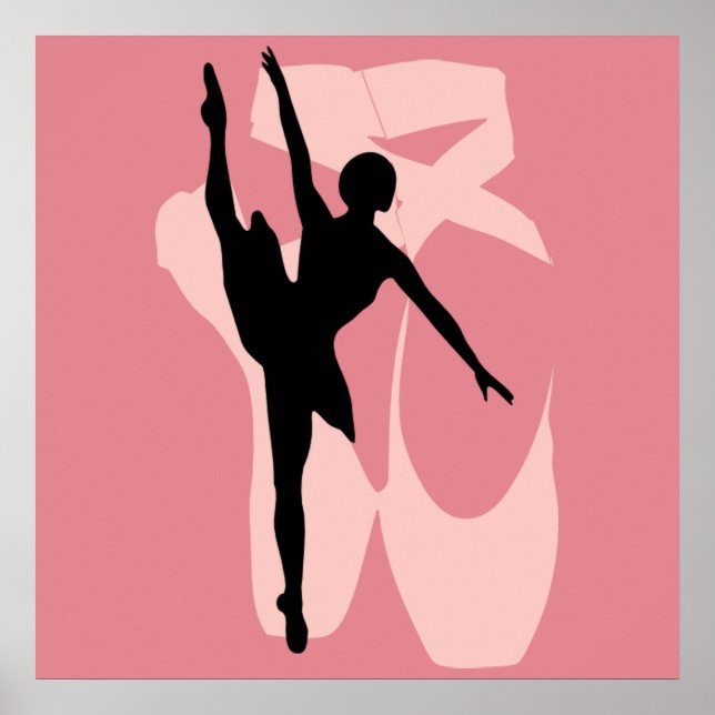 Póster Ballet Pointe (Frente)