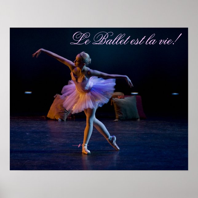 Póster Ballet Poster (Frente)