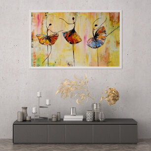 Póster Ballet Trio