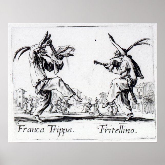Póster Balli de Sfessania, c.1622 (Frente)
