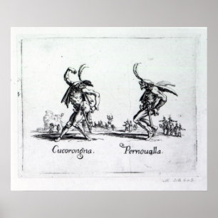 Póster Balli de Sfessania, c.1622