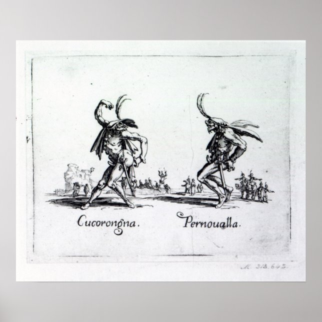 Póster Balli de Sfessania, c.1622 (Frente)