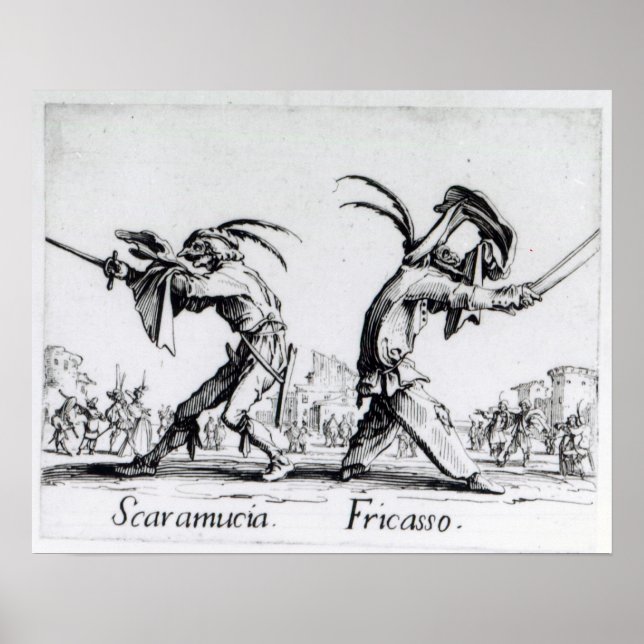 Póster Balli de Sfessania, c.1622 (Frente)