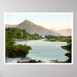Póster Ballinahinch Co. Galway c1895, Vintage Ireland