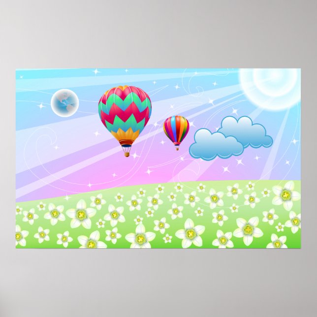 PÓSTER BALLOON FANTASY (Frente)