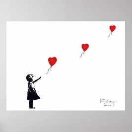 Póster Balloon Girl