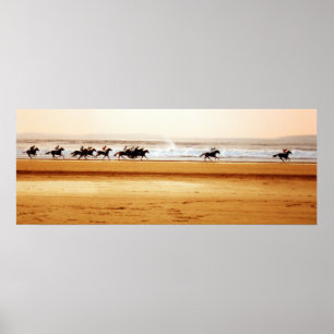 Póster ballybunion beach race poster