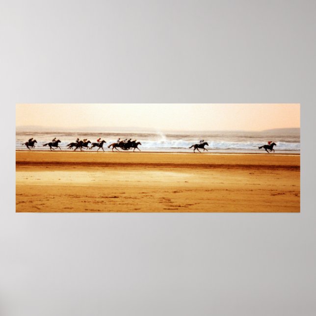 Póster ballybunion beach race poster (Frente)