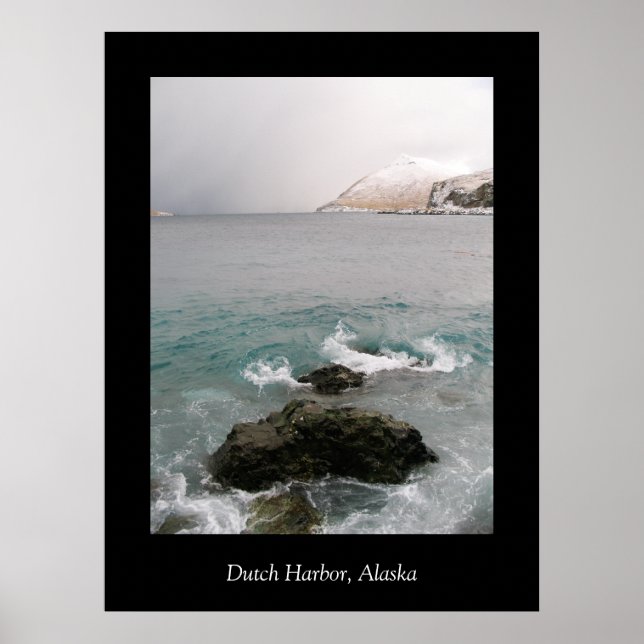 Póster Ballyhoo Whirlpool, Dutch Harbour, Alaska (Frente)