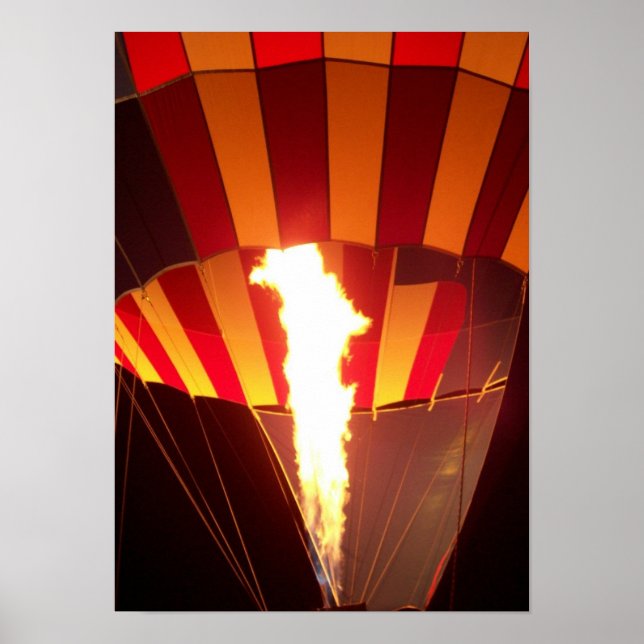 Póster Balón de aire caliente (Frente)