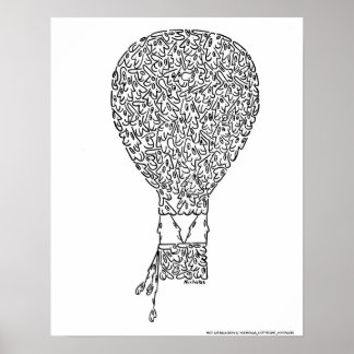 Póster BALÓN DE AIRE CALIENTE de NICHOLAS_COPYRIGHT_M...