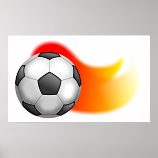Póster Balón de fútbol
