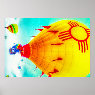 Póster Balón de Zia